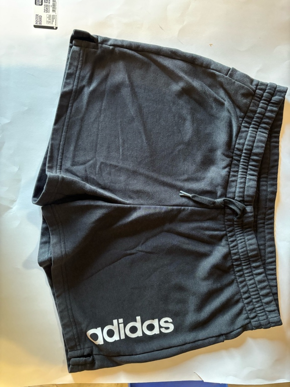 adidas Black Sport Shorts with Tag